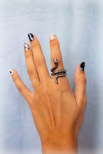 Load image into Gallery viewer, Titanium Snake Ring