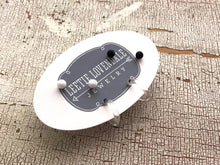 Load image into Gallery viewer, Tiny Clear Black &amp; White Hoop and Stud Earrings Set