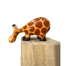 Load image into Gallery viewer, Wooden Giraffe Shelf Figurine Decoration