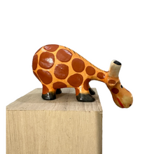 Load image into Gallery viewer, Wooden Giraffe Shelf Figurine Decoration