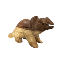 Load image into Gallery viewer, Wooden Musical Tri Dinosaur Whistle Instrument