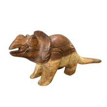 Load image into Gallery viewer, Wooden Musical Tri Dinosaur Whistle Instrument