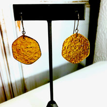 Load image into Gallery viewer, Smoke Topaz Brown Ice Chip Drop Earrings