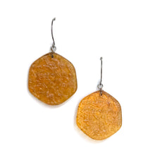 Load image into Gallery viewer, Smoke Topaz Brown Ice Chip Drop Earrings