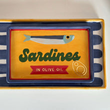 Load image into Gallery viewer, &quot;Canned&quot; Sardine Tray in Yellow