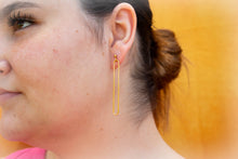 Load image into Gallery viewer, Simple Oval Titanium Earrings