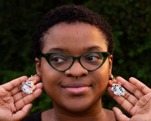 Load image into Gallery viewer, Country Ghouls - Ghost Earrings