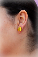 Load image into Gallery viewer, Large Puff Heart Stud