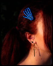 Load image into Gallery viewer, Zorro's Sword - Titanium Charm Earrings