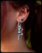 Load image into Gallery viewer, Stretching Skeleton Earrings