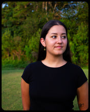 Load image into Gallery viewer, Mismatch Starry Moon Titanium Charm Earrings