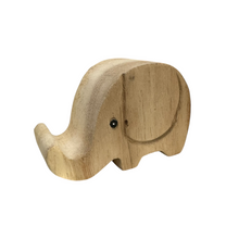 Load image into Gallery viewer, Wooden Phone Holder Elephant