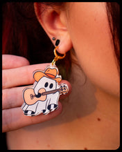 Load image into Gallery viewer, Country Ghouls - Ghost Earrings