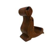 Load image into Gallery viewer, Wooden Seal Phone Holder (Dark Oak)