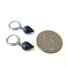 Load image into Gallery viewer, Charcoal Moonglow Mini Spike Cuff Hoops