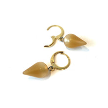 Load image into Gallery viewer, Champagne Moonglow Midi Spike Cuff Hoops