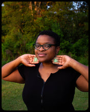 Load image into Gallery viewer, Large Acrylic Spider Earrings