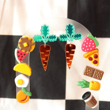 Load image into Gallery viewer, Dangling Carrot Earrings