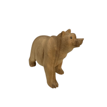 Load image into Gallery viewer, Wooden Polar Bear decoration figurine