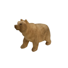 Load image into Gallery viewer, Wooden Polar Bear decoration figurine