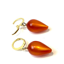 Load image into Gallery viewer, Flame Moonglow Mondo Spike Cuff Hoops