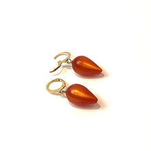 Load image into Gallery viewer, Flame Moonglow Mondo Spike Cuff Hoops