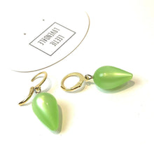 Load image into Gallery viewer, Neon Mint Moonglow Mondo Spike Cuff Hoops