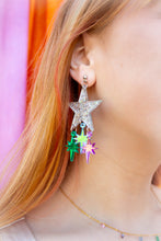 Load image into Gallery viewer, Radiant Rainbow Star Earrings