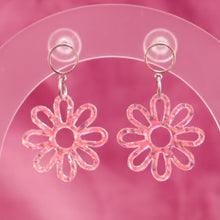 Load image into Gallery viewer, Spring Cutout Daisy Earrings