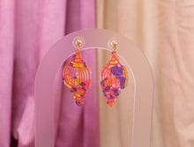 Load image into Gallery viewer, Painted Conch Shell Earrings
