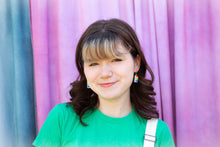 Load image into Gallery viewer, Rainbow Cake Earrings