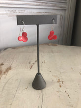 Load image into Gallery viewer, Red Mouse Moonglow Drop Earrings