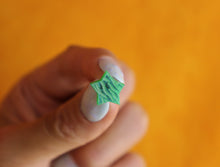 Load image into Gallery viewer, Zebra Stars - Tiny Stud Earrings