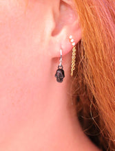 Load image into Gallery viewer, Small Skull Charm Earrings