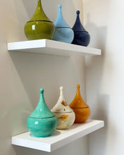Load image into Gallery viewer, Teardrop Jars in Vintage Blue Jeans