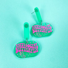 Load image into Gallery viewer, 'Anti-Social Butterfly' Earrings