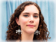 Load image into Gallery viewer, Interstellar Planet Dangle Earrings