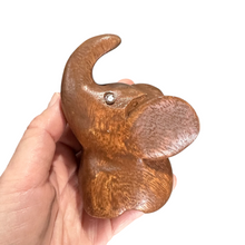 Load image into Gallery viewer, Dark Oak Elephant Butterfly ears