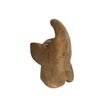 Load image into Gallery viewer, Natural Wood Elephant Butterfly ears