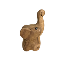 Load image into Gallery viewer, Natural Wood Elephant Wings Ears