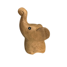 Load image into Gallery viewer, Natural Wood Elephant Wings Ears
