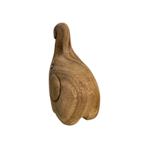 Load image into Gallery viewer, Natural Wooden Fighting Elephant