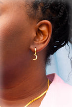 Load image into Gallery viewer, Elysian Moon and Star Charm Earrings