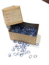 Load image into Gallery viewer, Indigo Faceted Oval Stud Earrings