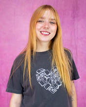 Load image into Gallery viewer, Heart of Books Embroidered Shirt