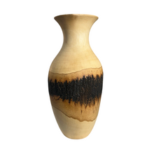 Load image into Gallery viewer, large-natural-wood-bark-texture-handcrafted-mango-wood-vase-decoration