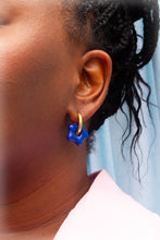 Load image into Gallery viewer, Titanium Puffy Star Earrings