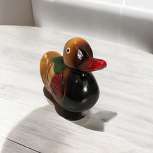Load image into Gallery viewer, Handcrafted Colorful Wooden Duck