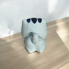 Load image into Gallery viewer, Handcrafted Cute Cat Wooden Percussion Instrument