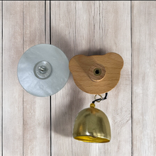 Load image into Gallery viewer, Bear Charm Wooden Doorbell